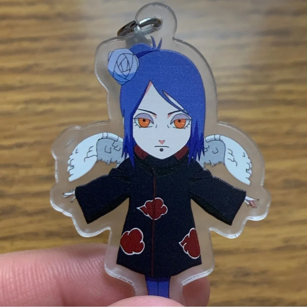 Naruto Akatsuki Konan Acrylic Keychain
